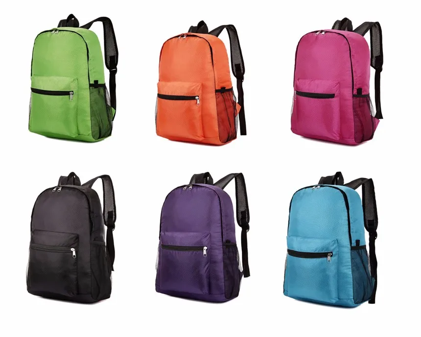Six Color Convenient Folding Mini Backpack - Buy Mini Backpack,Mini ...