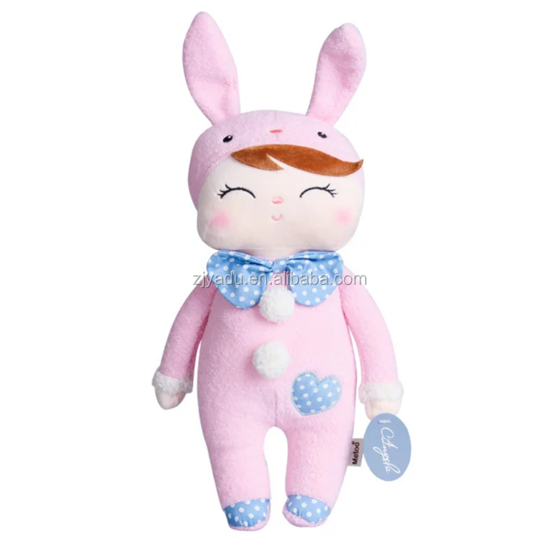 Me Too Angela Stuffed Bunny Baby Plush Rabbit Doll Gifts for Girls 
