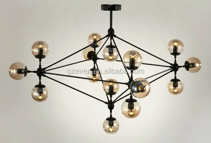 Sputnik chandelier bombillas edison industrial lámpara colgante ... Lámparas para techos altos