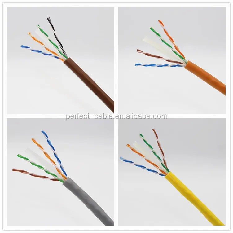 Customized Colors And Specification Utp Cable Cat6 Price 1000 Foot/roll