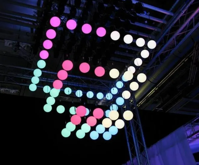 Großhandel hängen geführt ball Kaufen Sie die besten hängen geführt