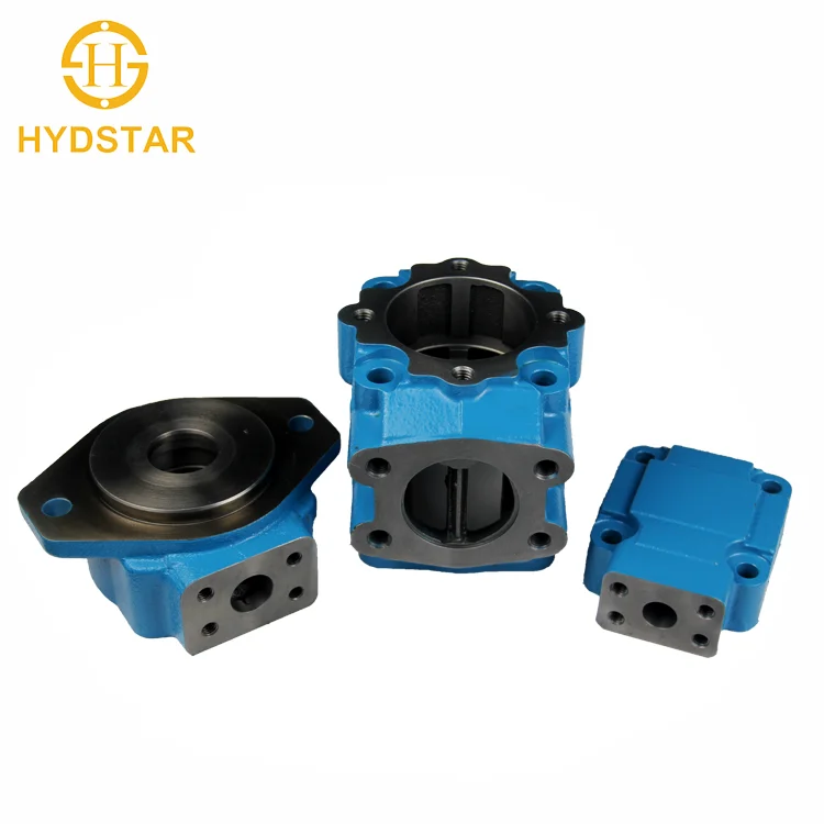 V /VQ /V10V20 Hydraulic Vane Pump Parts Casting Iron Pump Cover, View