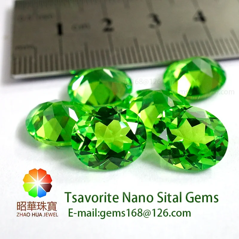 Spinel Gemstone Color Chart - Color Card of Artificial Gems