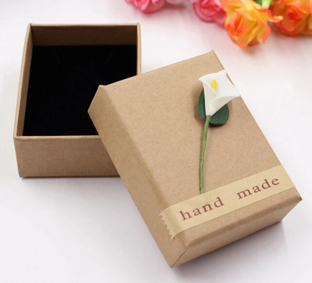 Best Covered Kraft Paper Box Slide Open Box 300 Gsm Paper Box Packaging