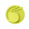 Factory sell with free sample biodegradable bamboo fiber children's tableware