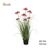 Popular artificial flower scented artificial grass plants KD9141 mini artificial plants bonsai