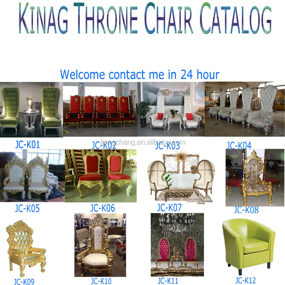 Wholesale Wedding Furniture King Queen Chairs Jck66 Buy King Queen