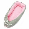 Malaysia Sleep Snuggle Portable Bassinet Pink Baby Nest Set