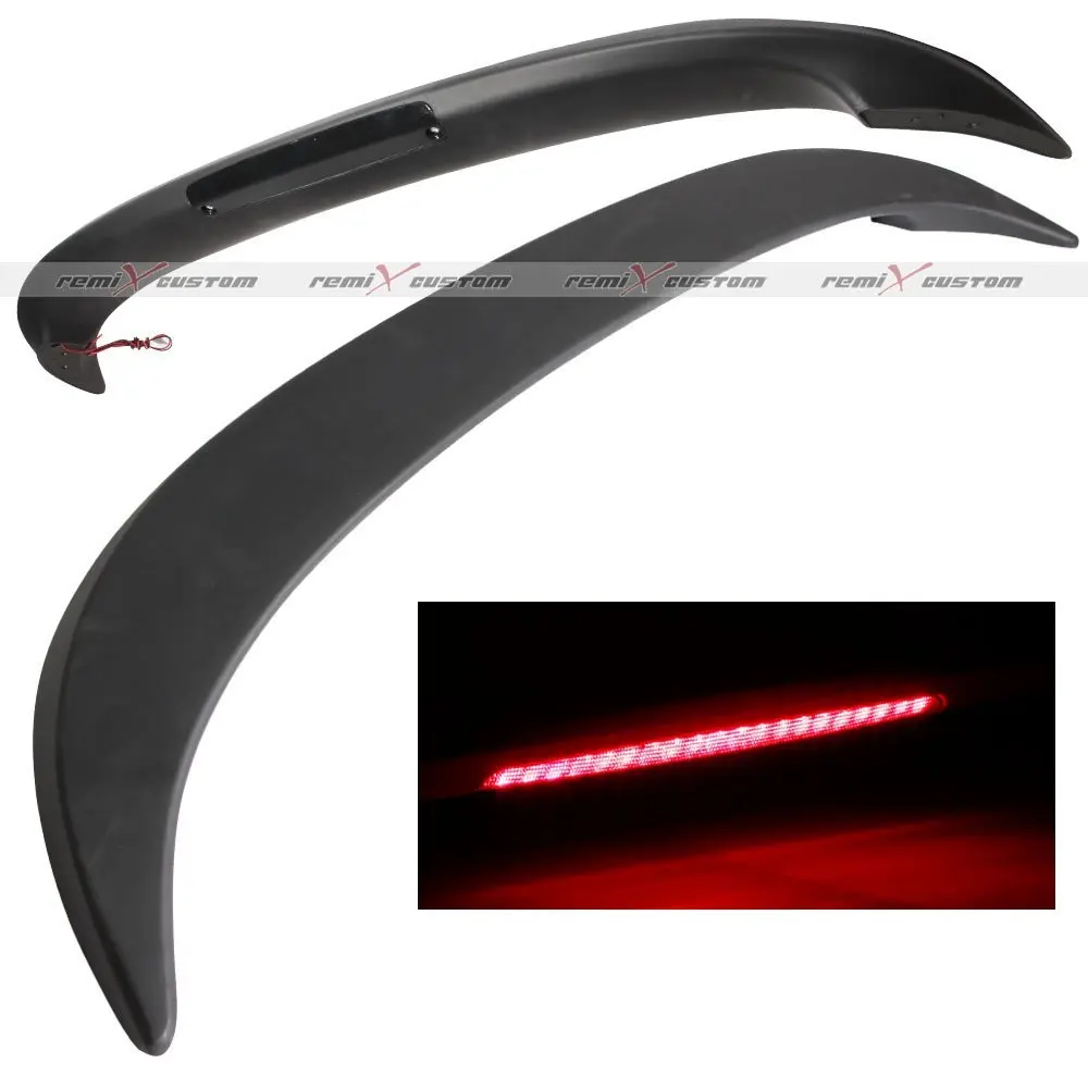 2007 2017 Toyota Camry Oe Style Abs Black Trunk Spoiler Wing 2007 2017 Toyota Camry Oe Style Abs Black Trunk Spoiler Wing With Led Brake Light