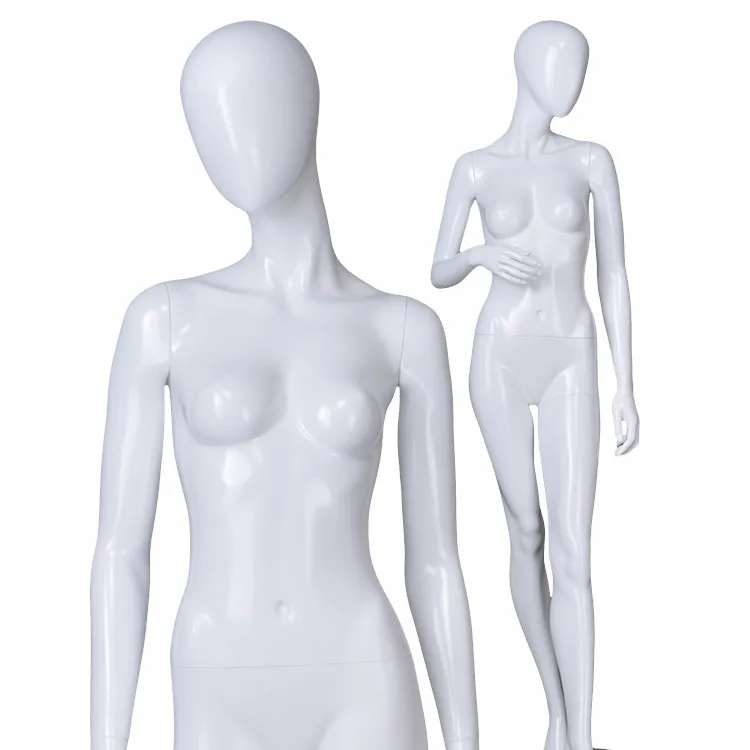 Full Body Female Mannequin Metal Base Clothing Chest 32/" 5/' 11/" Fiberglass