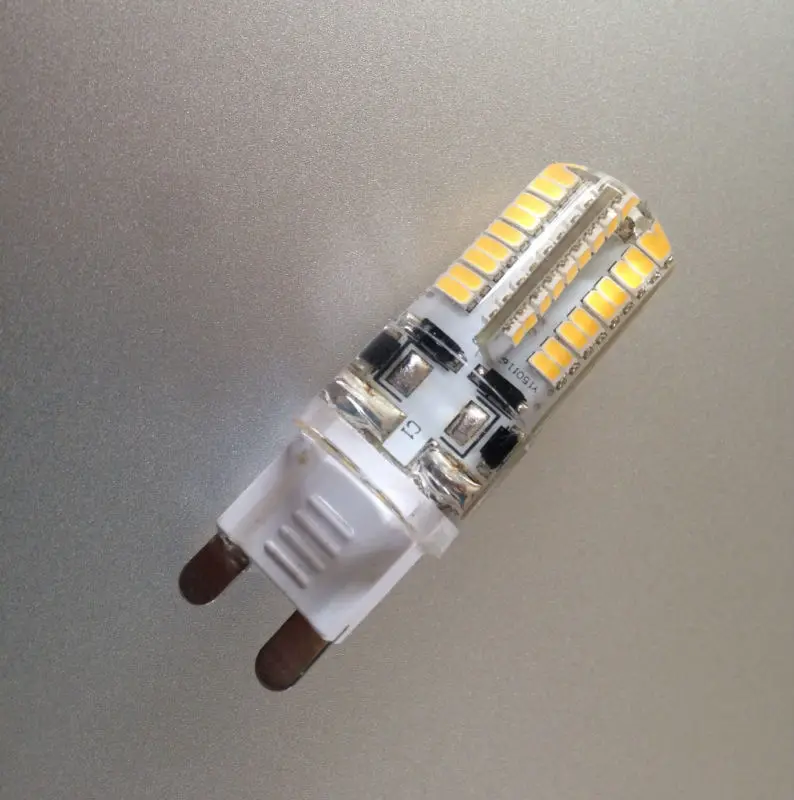 hot sale 3014 silicon 3w epistar chips dimmer g9 led bulb