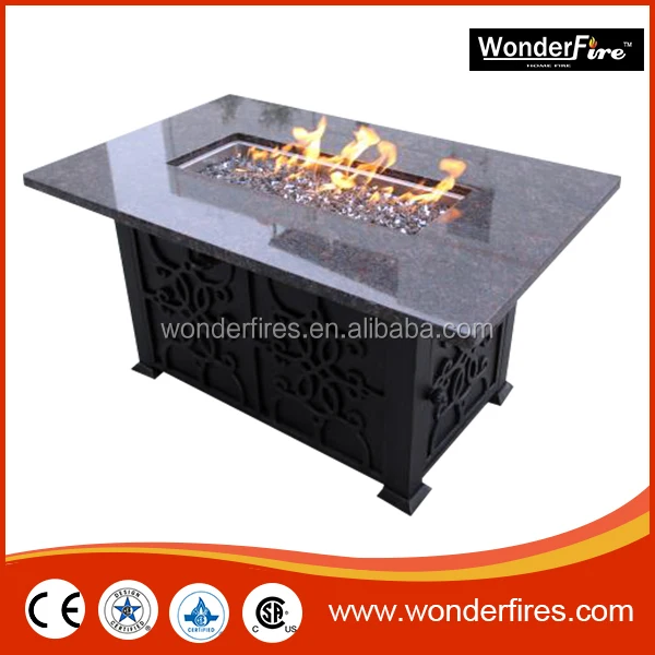 Rectangle Granite Outdoor Gas Fire Pit Table, View Outdoor Gas Fire Pit ...