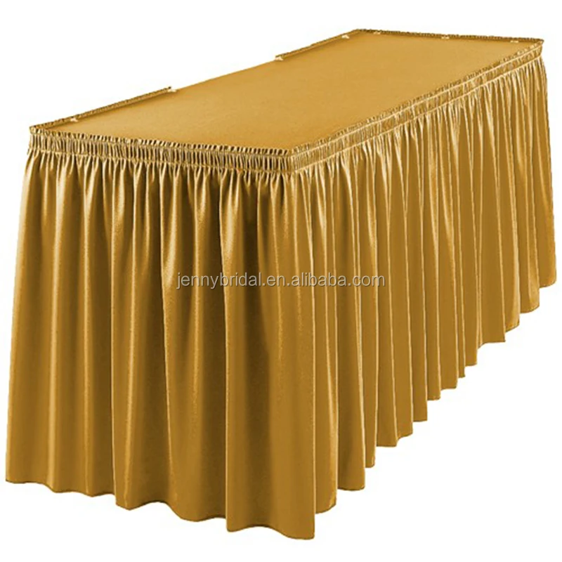 Hawaiian Satin Table Skirt Wedding Table Skirting Designs Buy