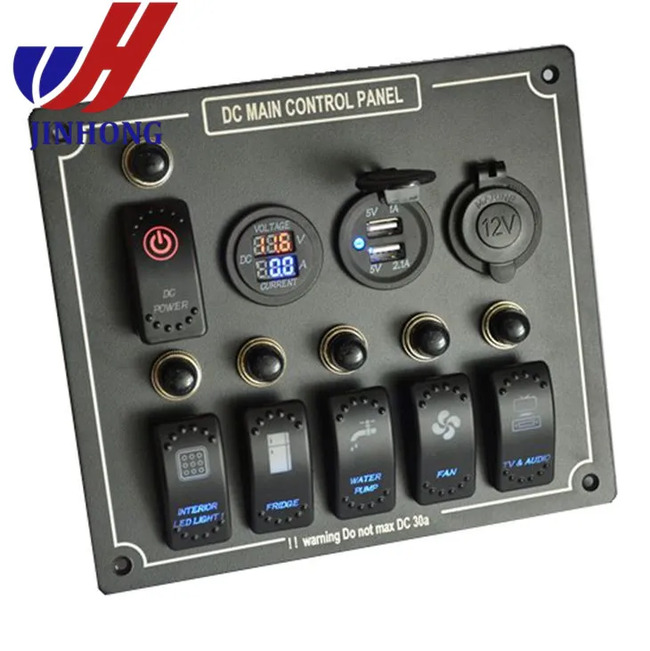 boat rocker switch panel