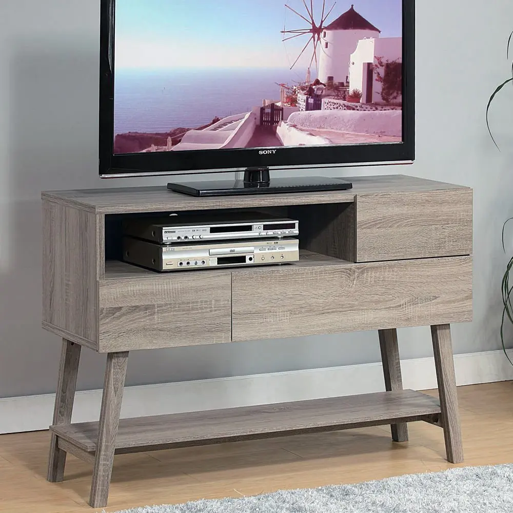 1PerfectChoice Home Buffet Dining Server Storage TV Stand Console Table Lower Shelf Dark Taupe 1PerfectChoice Home Buffet Dining Server Storage TV Stand Console Table Lower Shelf Dark Taupe