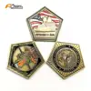Custom made fbi law enforcement department justice military intelligence swat team challenge coin
