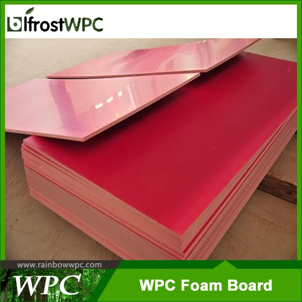 white pvc foam board pvc plastic sheet high density polyurethane construction foam sheets