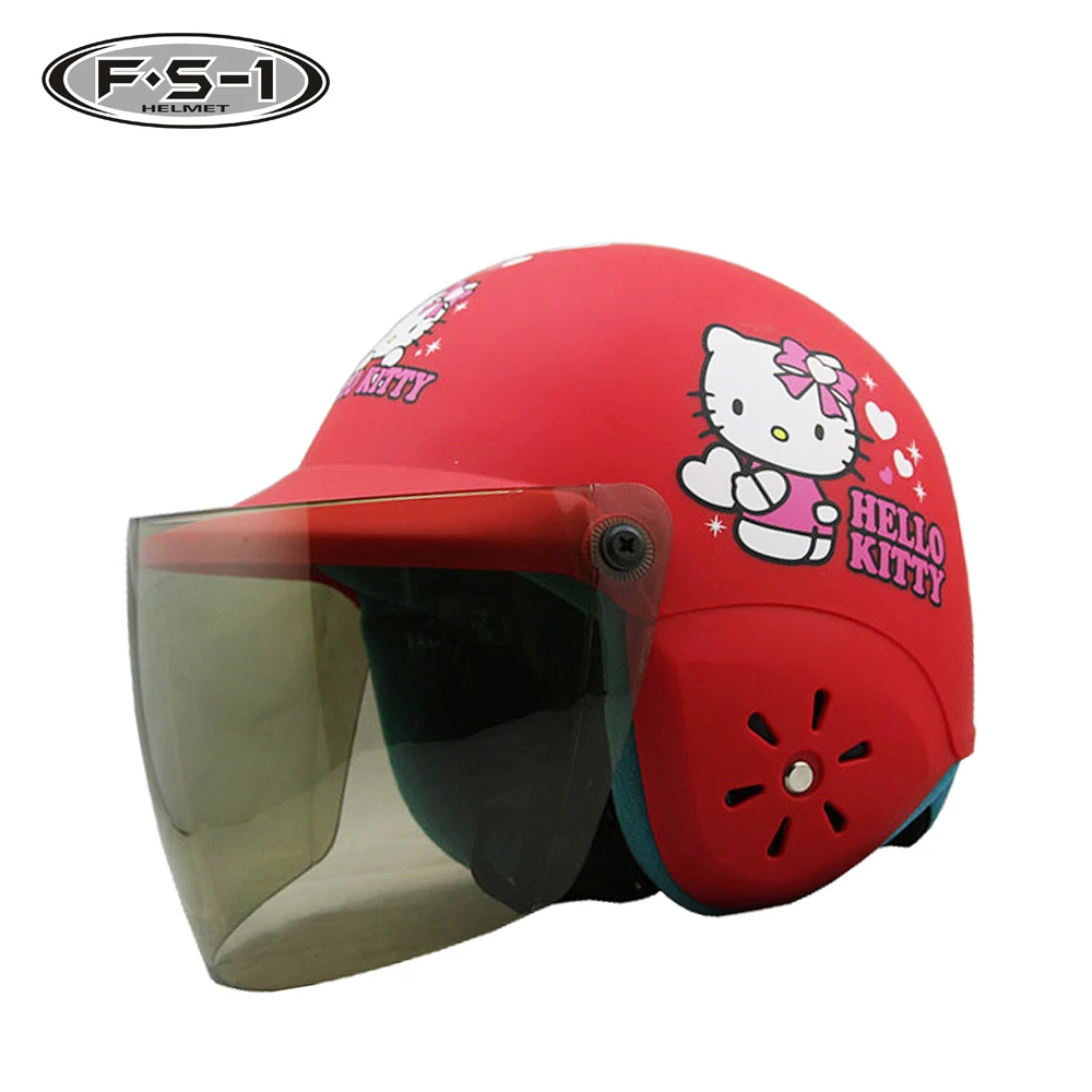 SkullSkins Hello Kitty Universal Full Face Motorcycle Helmet Windscreen Graphic Visor Tint Shield Sticker Decal 