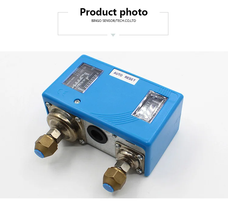 Adjustable Dual High Low Pressure Controller Switch For Refrigeration