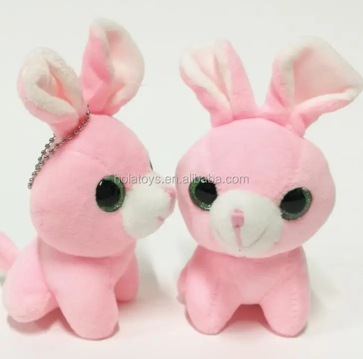 pink stuffed bunnies