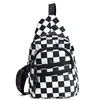 Oxford Fashion korean Cell Phone Sling Crossbody Chest Bag Triangle