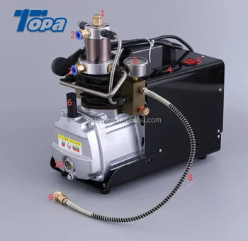 4500 Psi High Pressure Electric Weight 12v Mini Air Compressor 220v ...