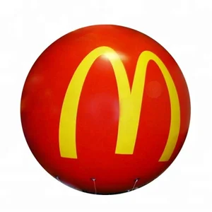 low price helium gas balloon custom color or logo inflatable sky