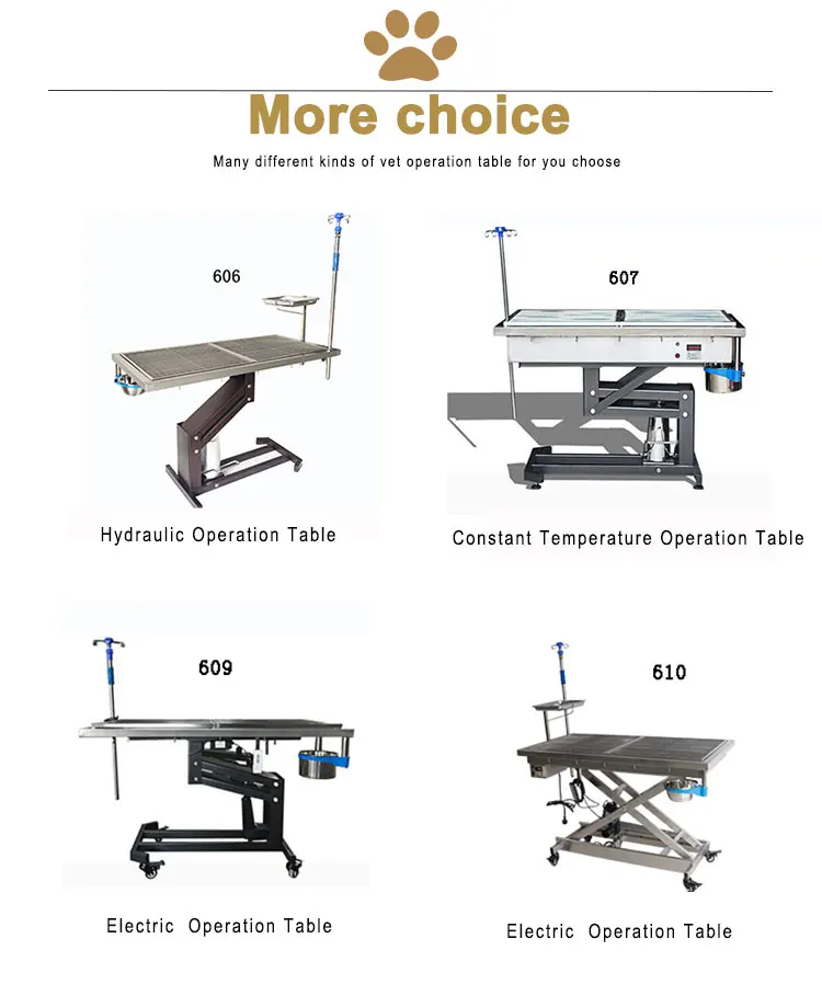 Veterinary Surgery Hydraulic Vet Operating Table  for dogs