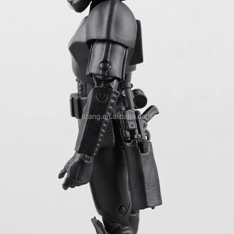 Star Wars 7 The Force awakening Black Warrior 6in.shadow soldiers stormtroop