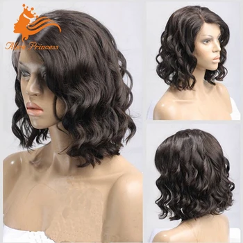 Alice Princess New Lace Wig Glueless Short Woman Human Hair Wigs Virgin Peruvian Hair Deep Wave Hair With Good Netting For Wigs Buy Short Woman