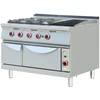 Restaurant Commercial Used Heavy Duty Gas Cooking Range with Oven