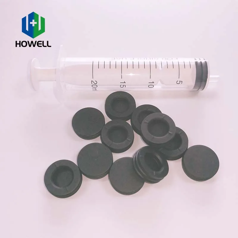 Manufacture Rubber Midical Syringe Stoppers Medical Syringe Plunger