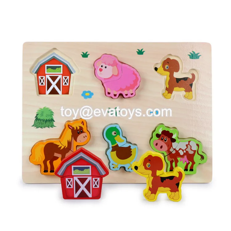 wooden zoo for stuffed animals