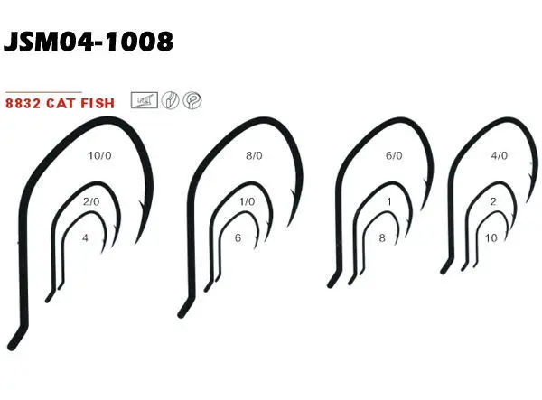 8832 cat fish hook