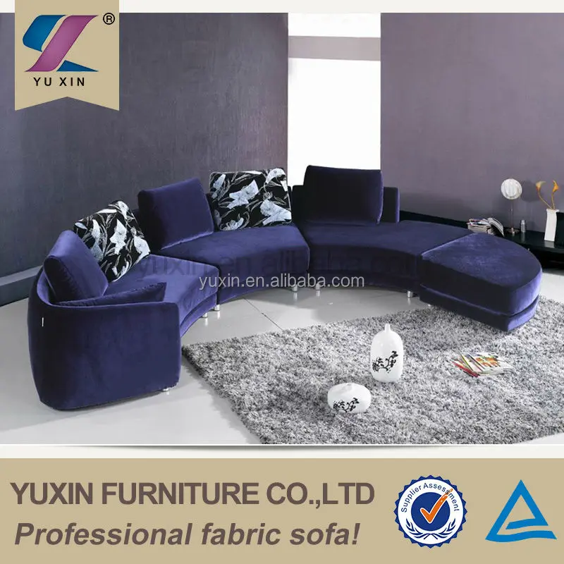 Semicircle Sofa High Quality Round Fabric Set Contemporary Clic Sectionals Product On Alibaba
