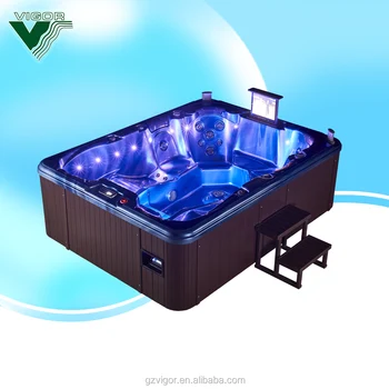 2016 China Factory High Quality Luxury 8 Person Hot Tubs Outdoor Spa Whirlpool Bathtub Buy High Quality Outdoor Spa Hot Tub Whirlpool Outdoor Spa