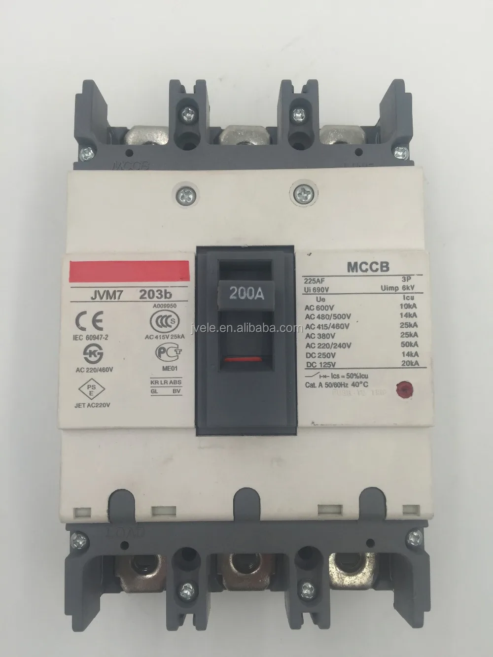 to buy  JVM7 ABE ABN ABS 203B 600V 225A Adjustable Low Voltage Molded Case Circuit Breaker/MCCB bbc