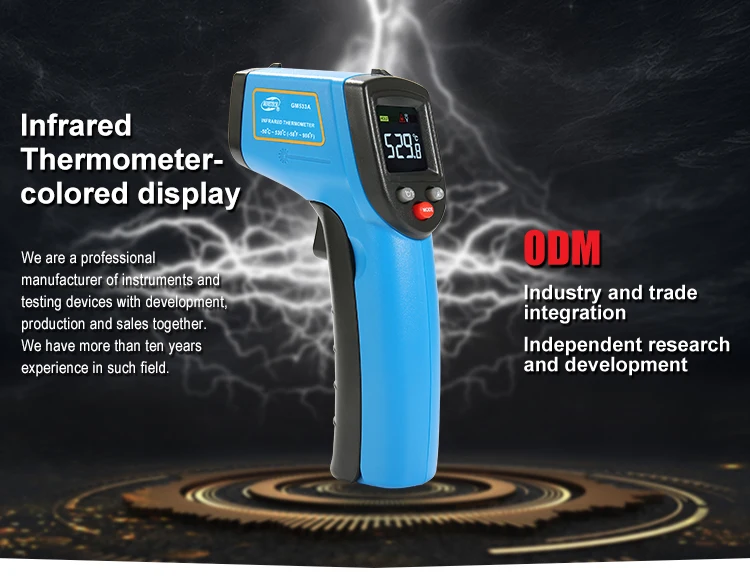 GM533A explosion-proof mini digital industrial infrared thermometer laser