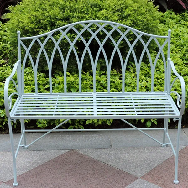 Gothic Vintage Outdoor Foldable Iron Garden Bench - Buy 