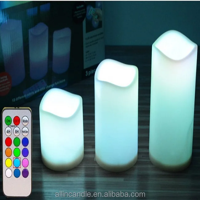 wholesale flameless candles/remote control led candles/mini led candle