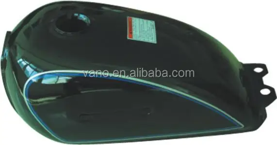 GN125 motorcycle fuel tank black silver blue red
