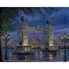 CHENISTORY DZ1179 Paint By Numbers Impressionists Diy London Bridge No Frame For Adult