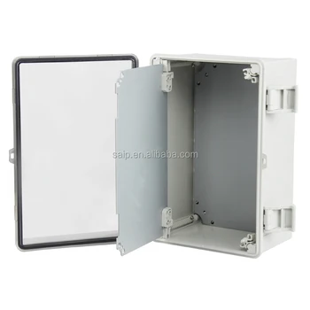 Large Outdoor Waterproof Electric Plastic Enclosure With Hinge Large Outdoor Waterproof Electric