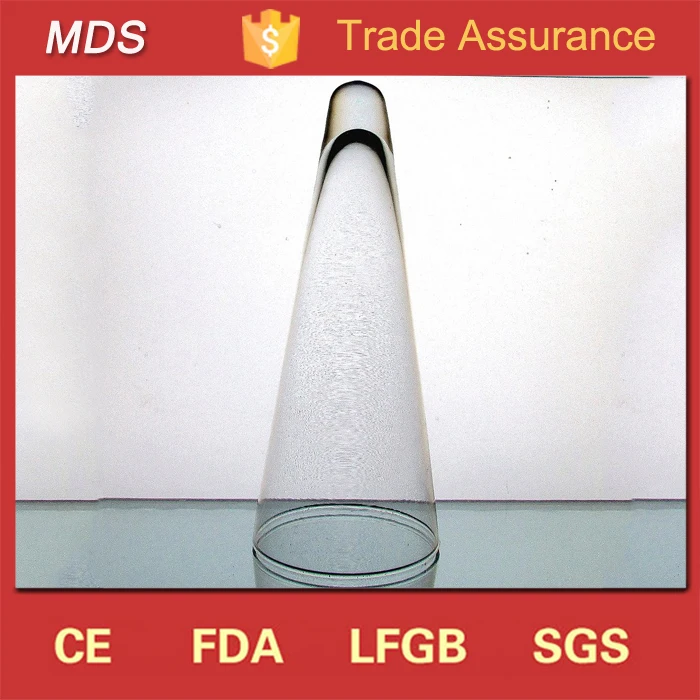 China Glass Cone Shaped Vases China Glass Cone Shaped Vases