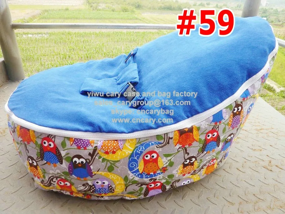 Navy Blue Baby Bean Bag Chairs/insects Design Baby Bean Bag Chair,Kids
