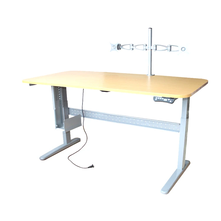 Metal Ergonomic Height Adjustable Pc Desk Electric Standing Desk