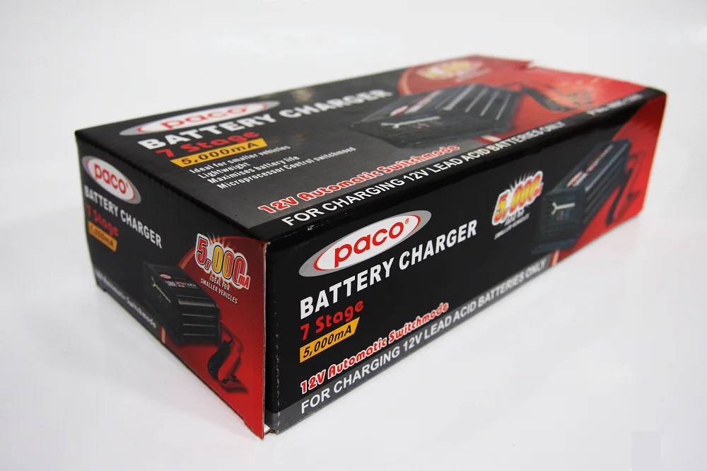 PACO Car Battery charger MBC1205 7-stage trickle charge for car battery