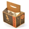 custom cardboard 6 pack beer bottle carrier six beer packaging boxes