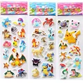 Cartoon Foam 3D Sticker Cute Pikachu Stickers Cartoon Anime Cute Stickers Rooms Home Decor Notebook Label