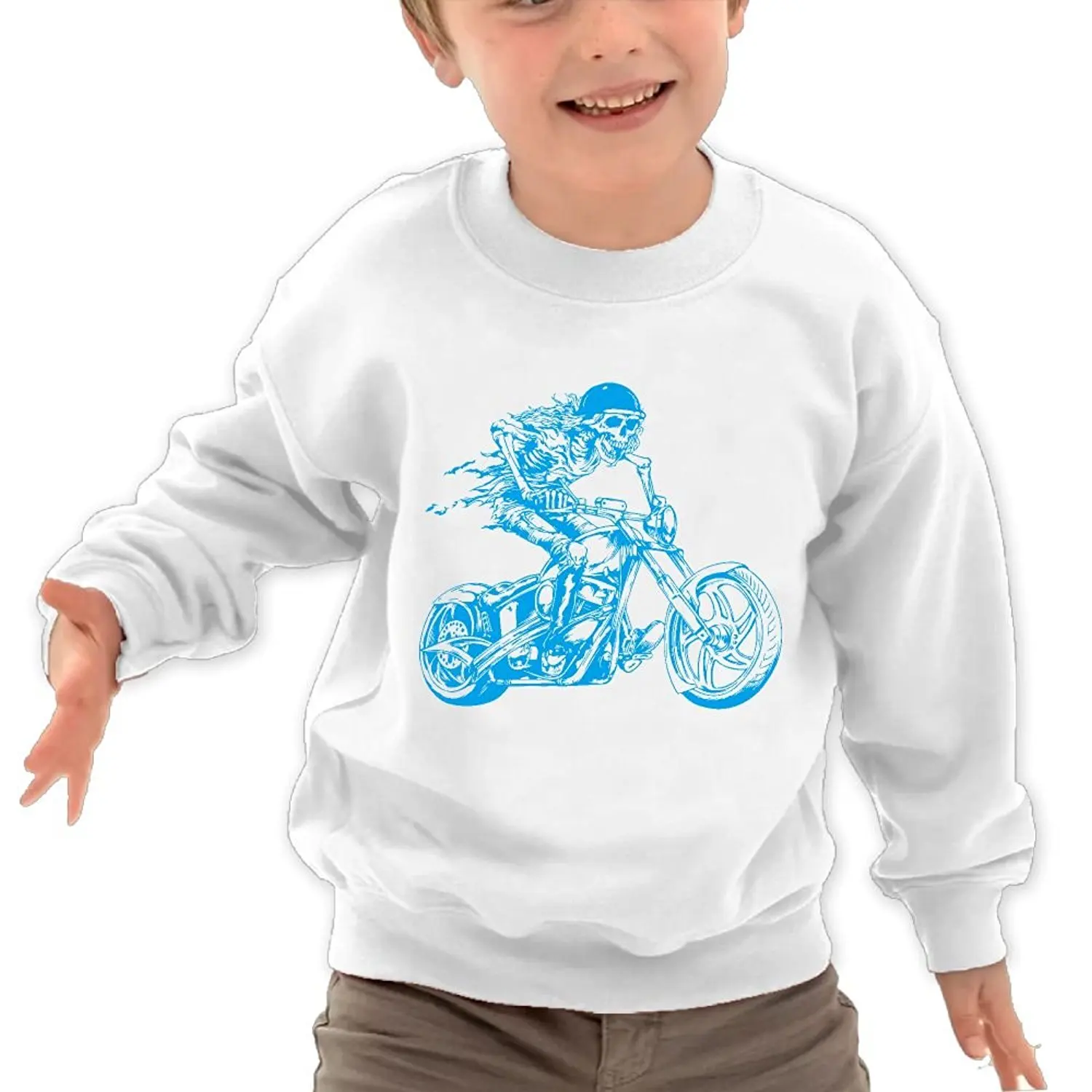 JasonMade Kids Scorpion Tattoo Humor Crewneck Pullover Sweaters